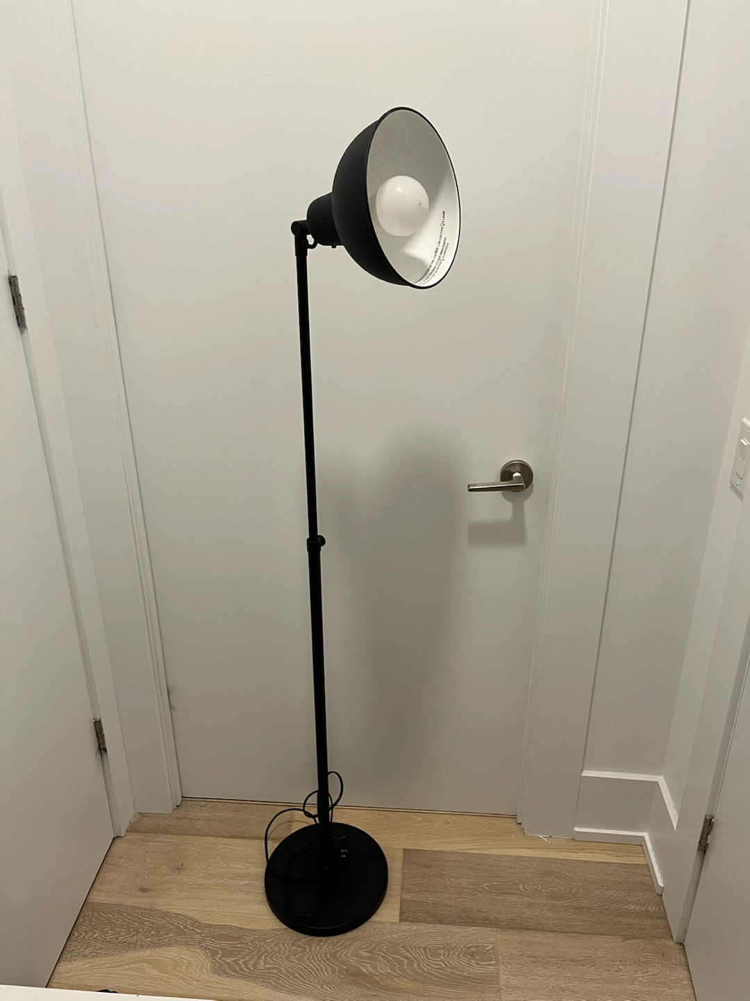 IKEA Skurup Black Floor Lamp