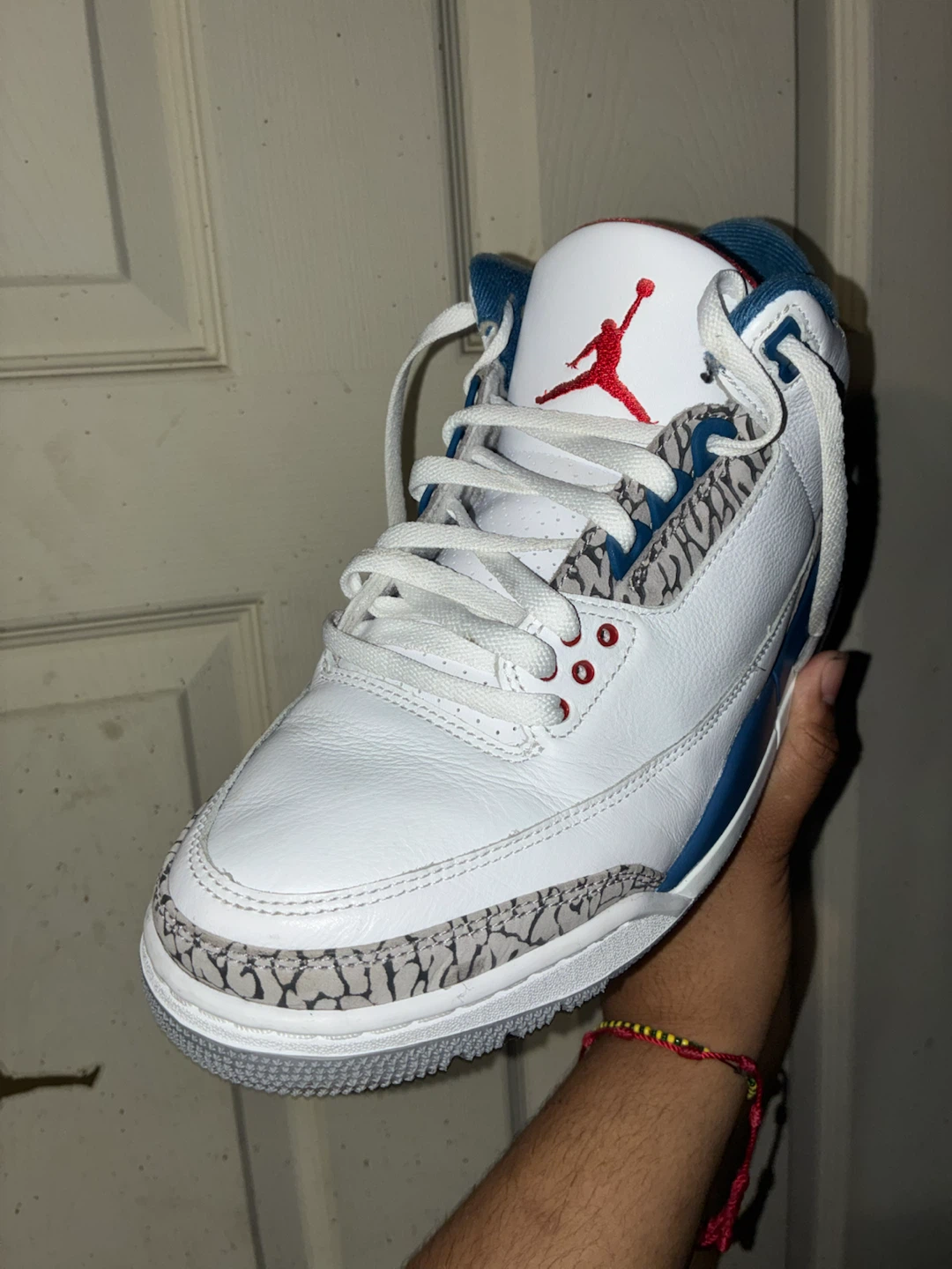 Jordan 3 True Blue Size 9.5 Og All - photo 2