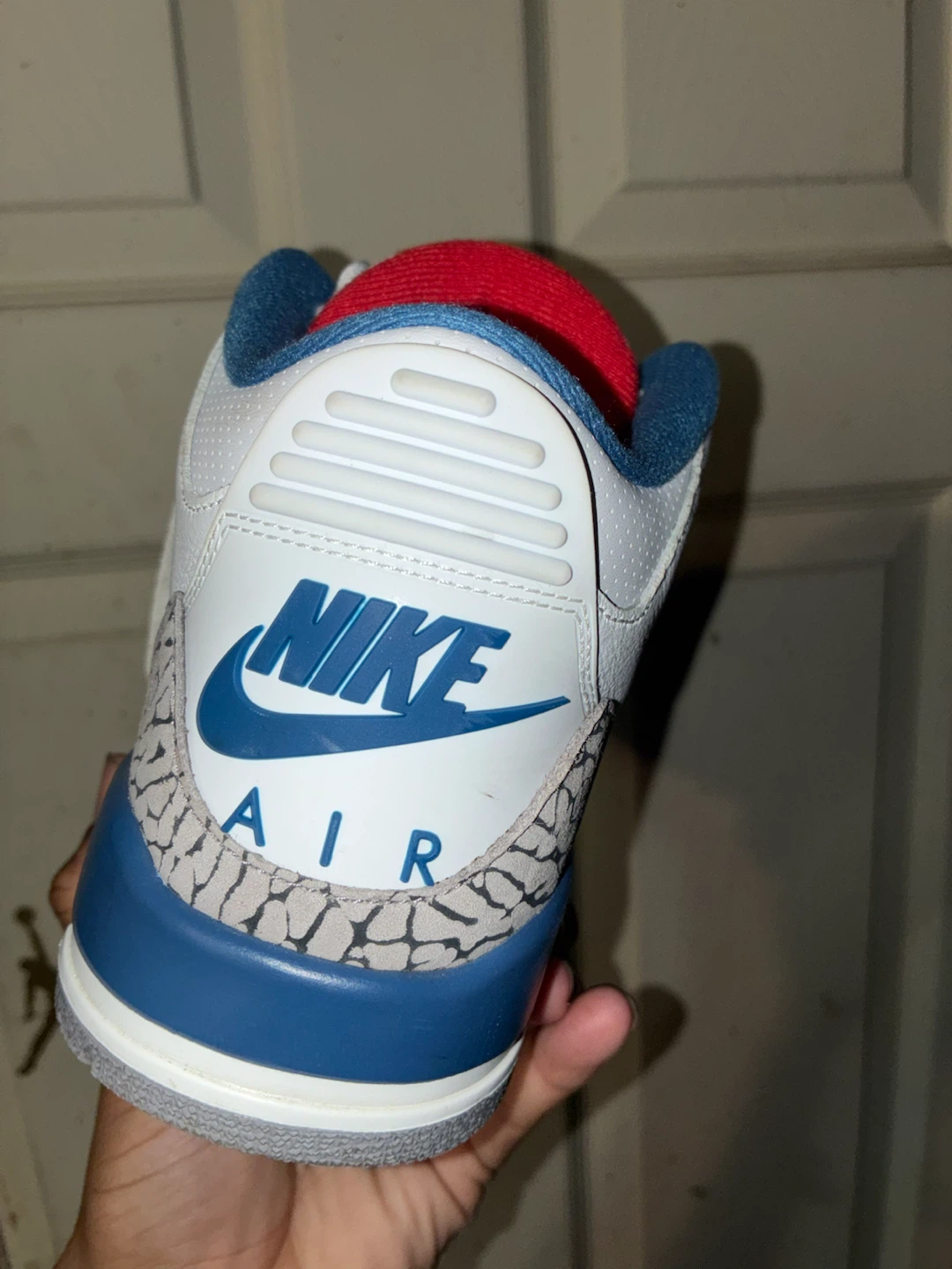 Jordan 3 True Blue Size 9.5 Og All - photo 4