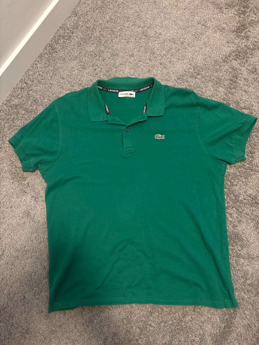 Lacoste Green Polo Shirt