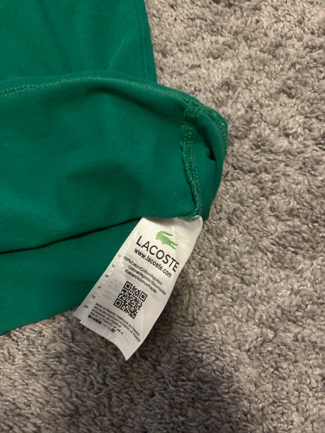 Lacoste Green Polo Shirt - photo 3