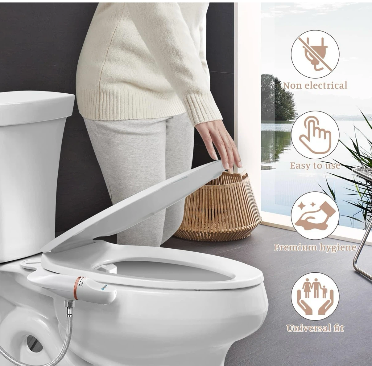 SOOSI Non-Electric Mechanical Bidet - photo 2