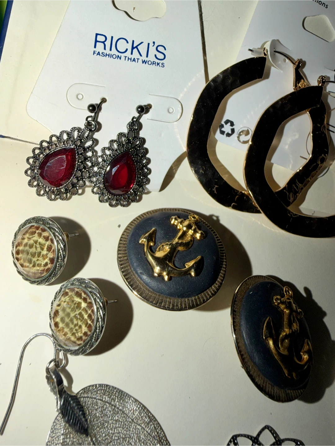 10 Pairs of Fashion Earrings Collection - photo 2