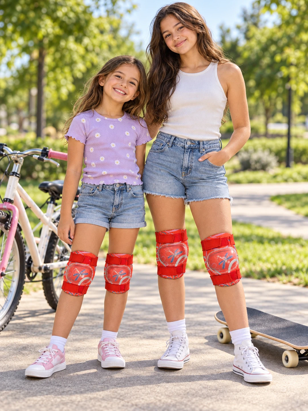 Kids Protective Knee and Elbow Pad Set - photo 2