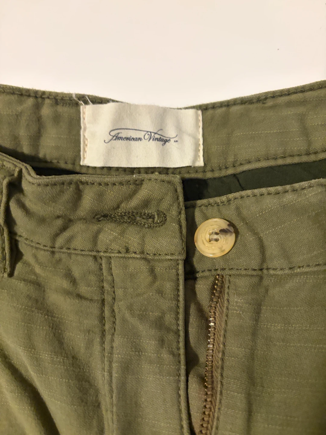 Green straight leg pants - photo 2