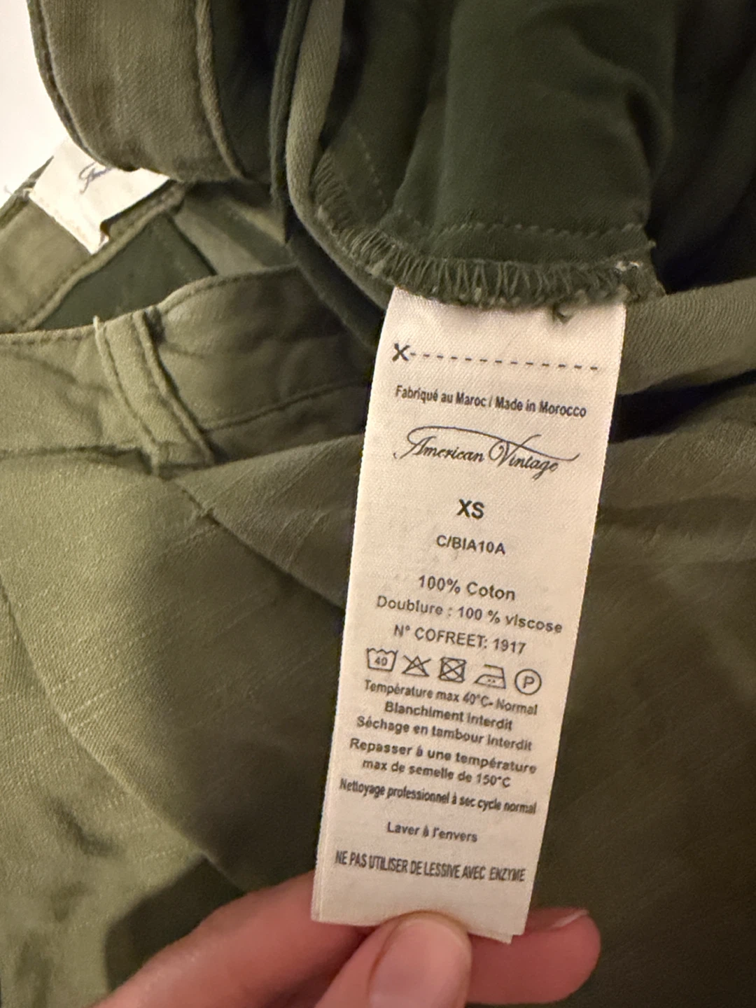 Green straight leg pants - photo 3