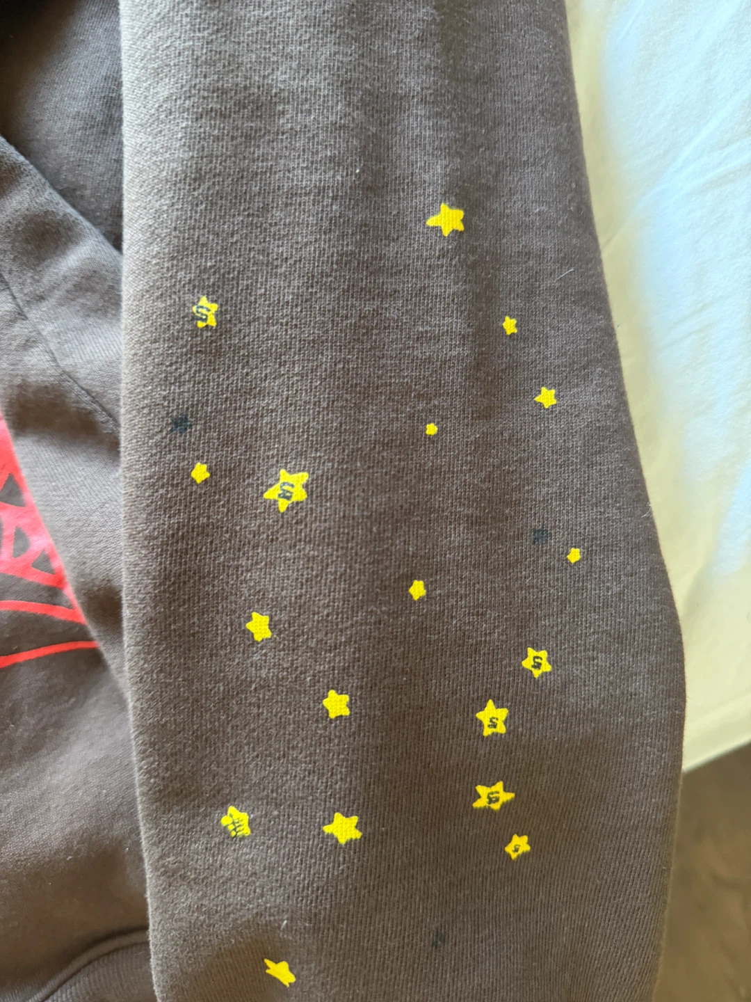 Spider hoodie brown and pink - photo 3