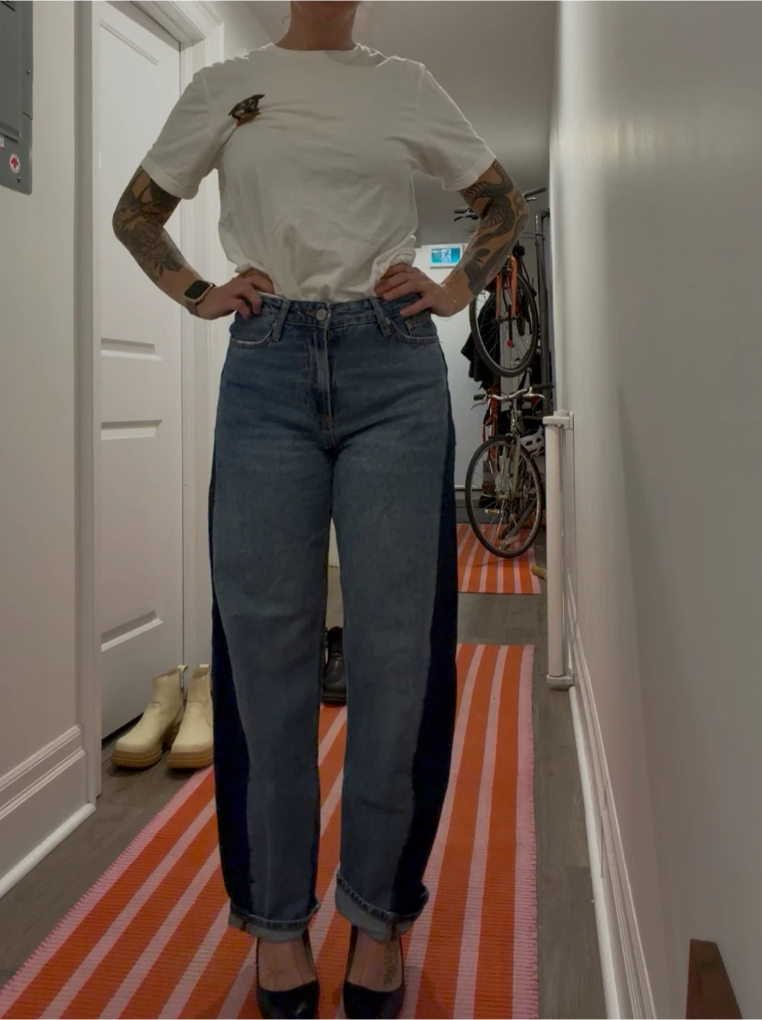 Zara Barrel Jeans