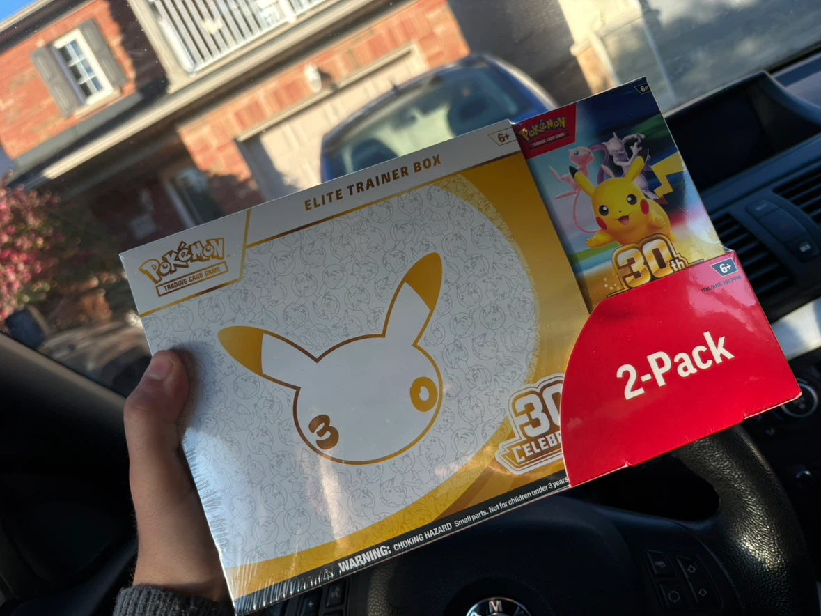 Pokemon TCG 30th Celebration Elite Trainer Box 2-Pack