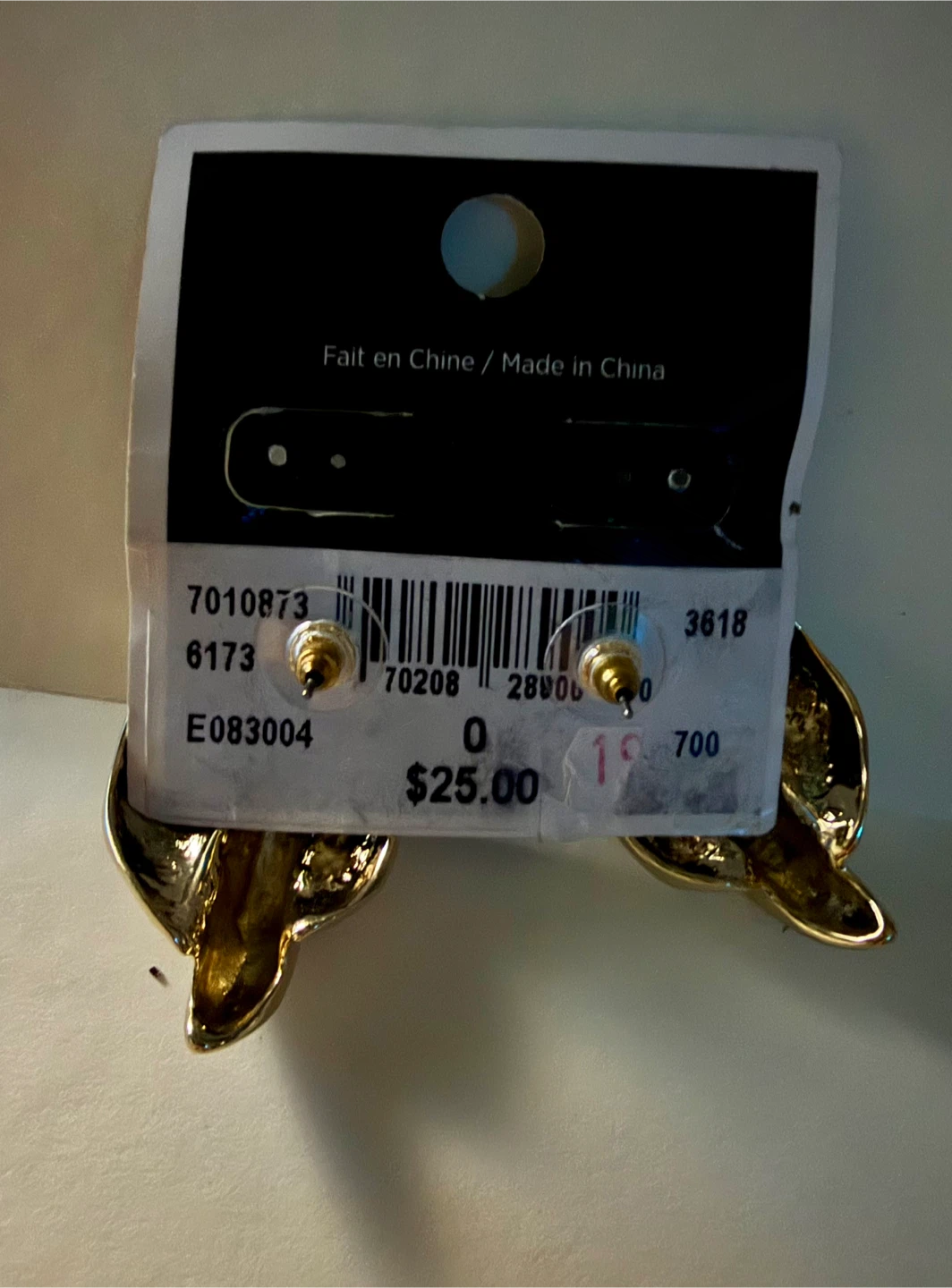 Melanie Lyne Gold Tone Earrings - photo 2