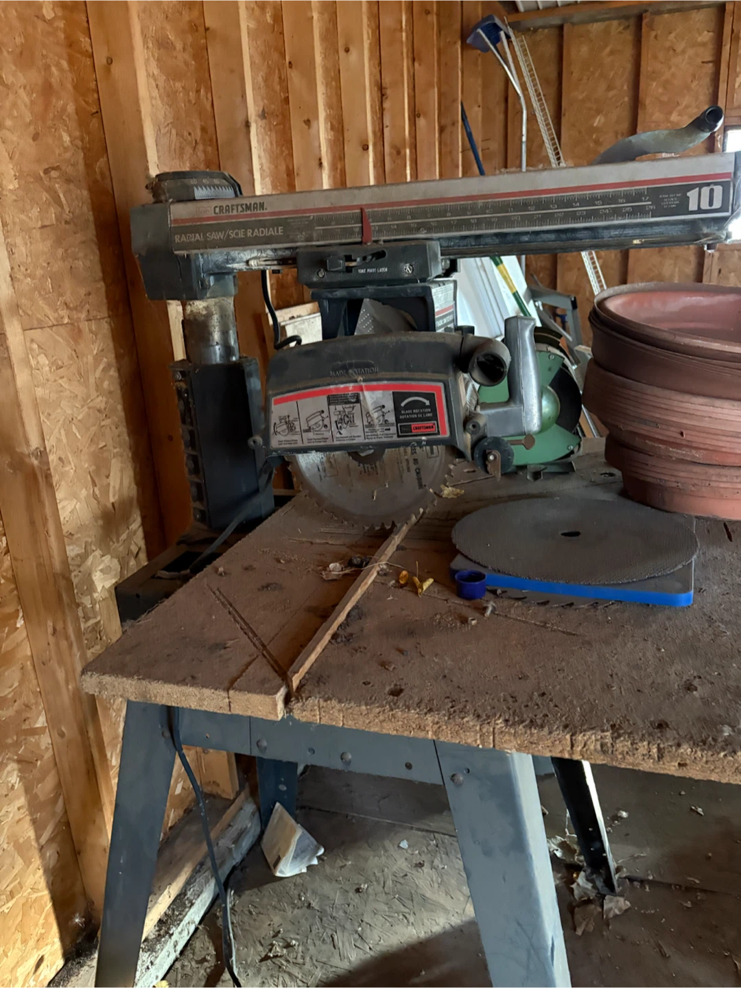 Craftsman 10-inch Radial Arm Saw