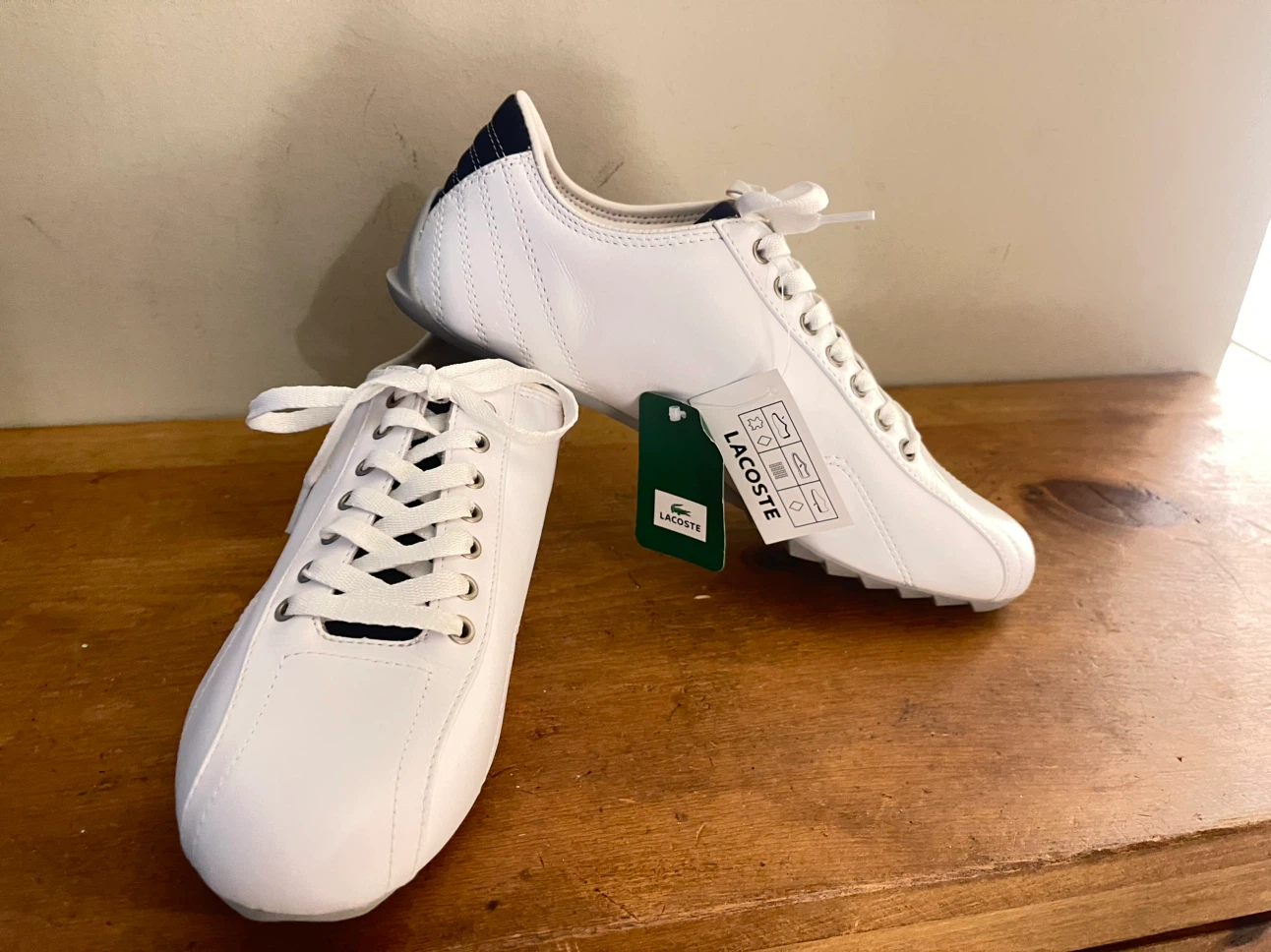 Lacoste Sport White Sneakers Men’s Size 9