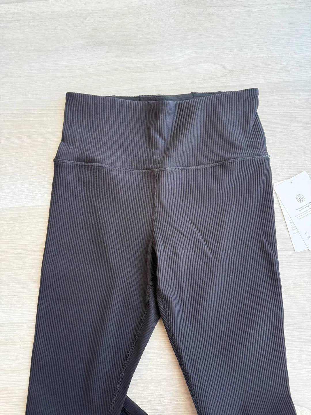 Athleta Black Ribbed Leggings - photo 2