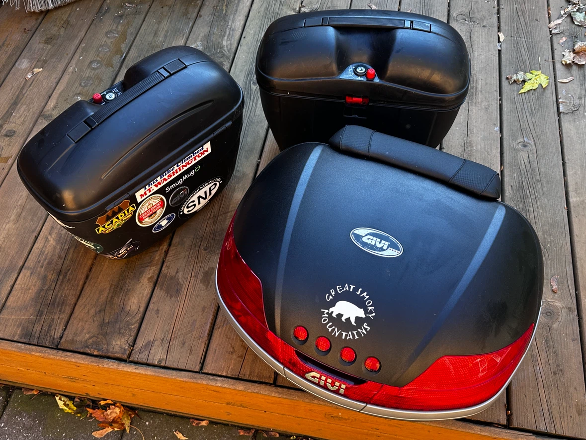 Givi Monokey Motorcycle HardCase Set