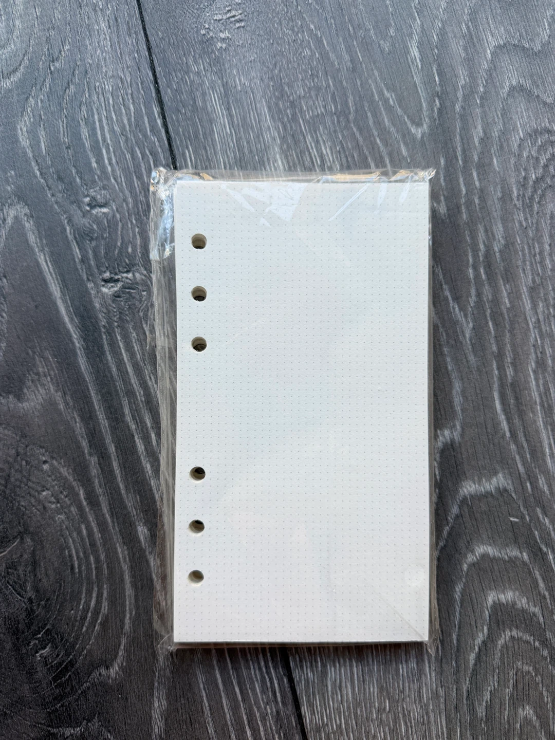 6-Hole Punched Dot Grid Planner Refills