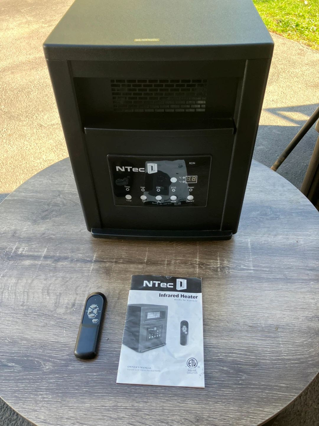 NTec Infrared Heater KUH15-02 with Remote