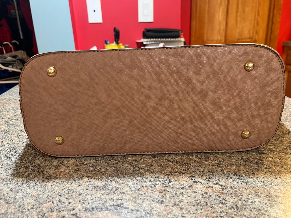 Taupe Saffiano Tote Bag - photo 3