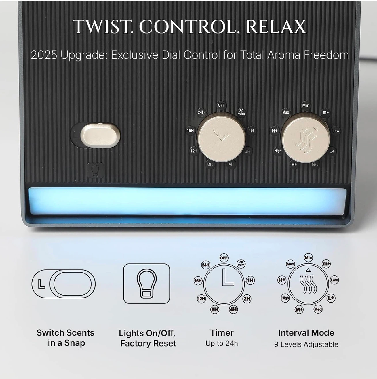 AROMADD Dual-Nozzle Waterless Scent Diffuser - photo 4