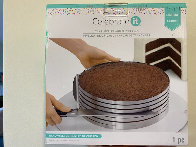 Celebrate It Cake Leveler and Slicer Ring