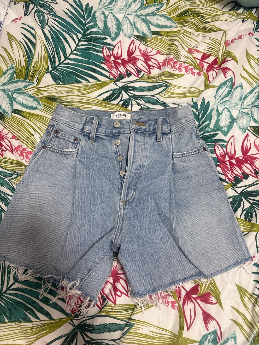 AGOLDE Denim Shorts