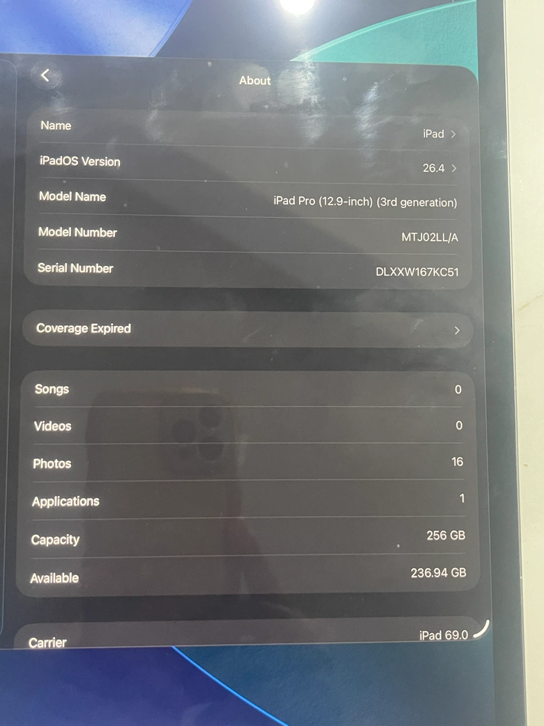 Apple iPad Pro 12.9-inch 3rd Gen 256GB ready to use - photo 2