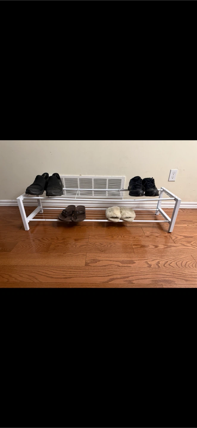 2-Tier Shoe Rack: 10-12 shoes - photo 2