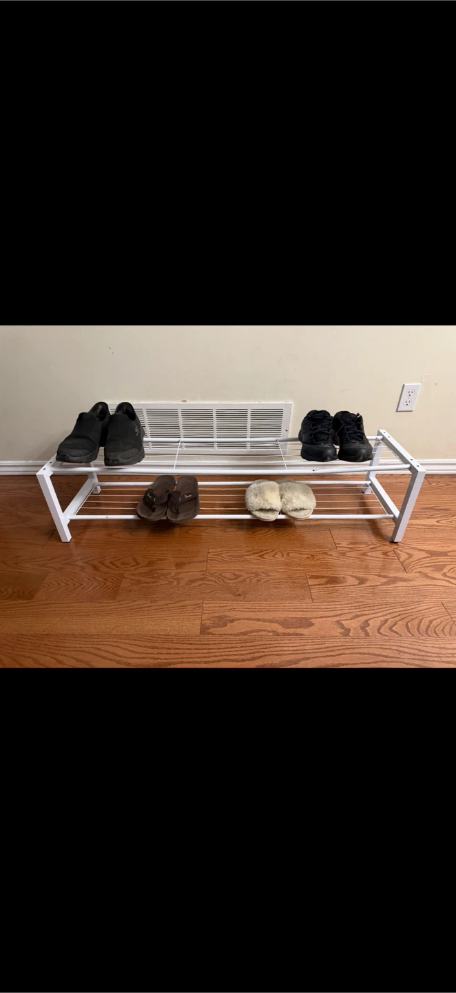 2-Tier Shoe Rack: 10-12 shoes - photo 3