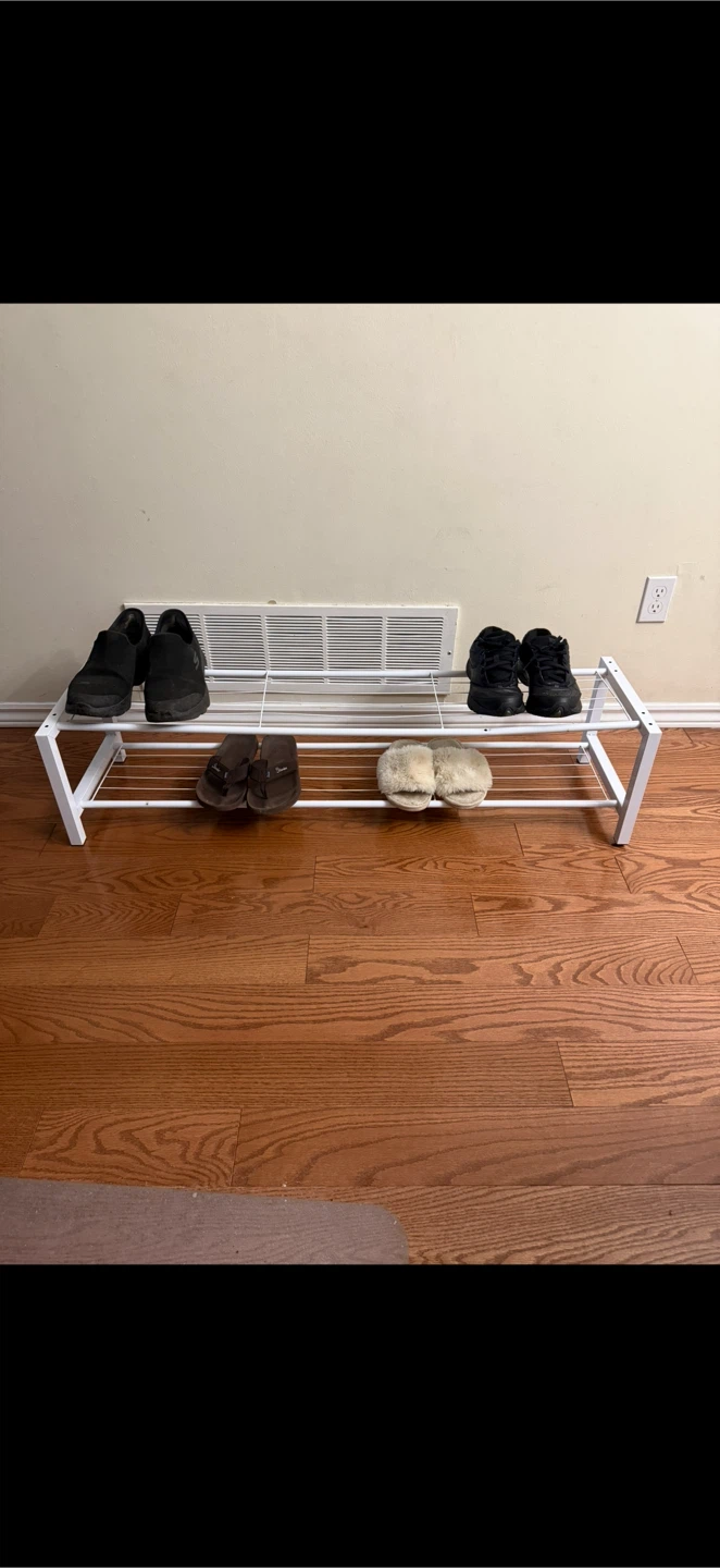 2-Tier Shoe Rack: 10-12 shoes - photo 4