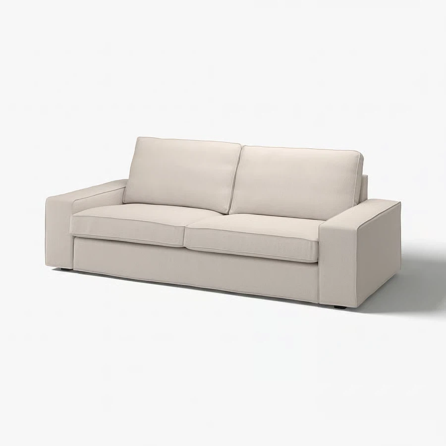 IKEA KIVIK 3-Seater Sofa – Beige - photo 3