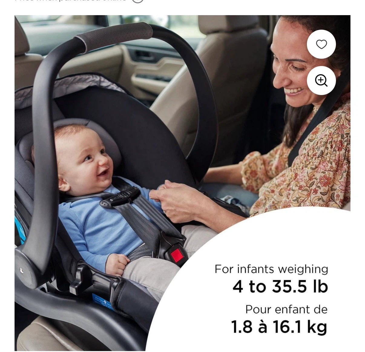 Safety 1st onBoard FLX Infant Car Seat - photo 5
