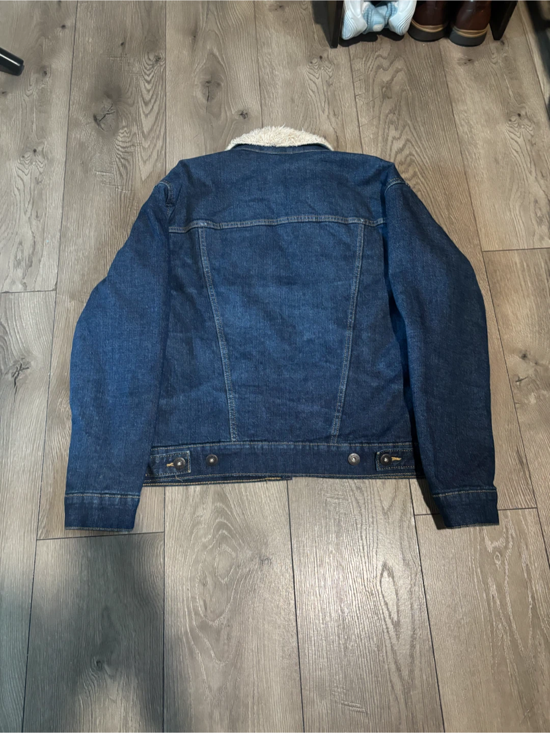 Wrangler Sherpa Lined Denim Jacket - photo 2