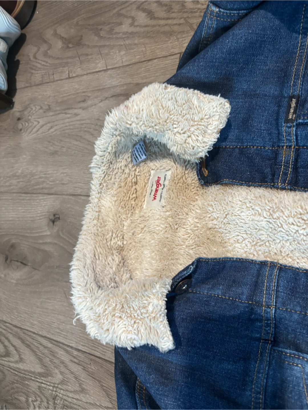 Wrangler Sherpa Lined Denim Jacket - photo 3