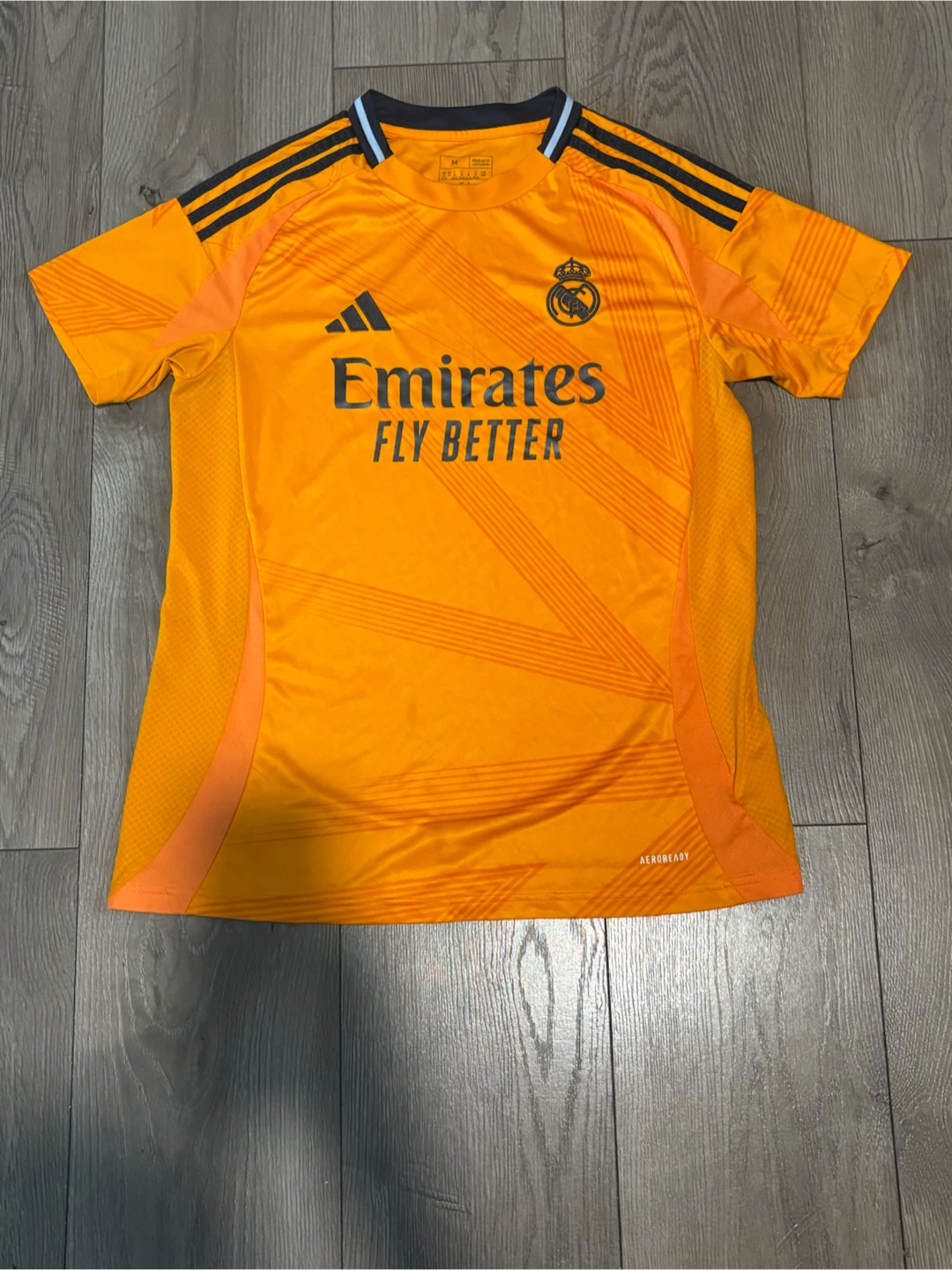 Real Madrid Adidas Jersey Orange