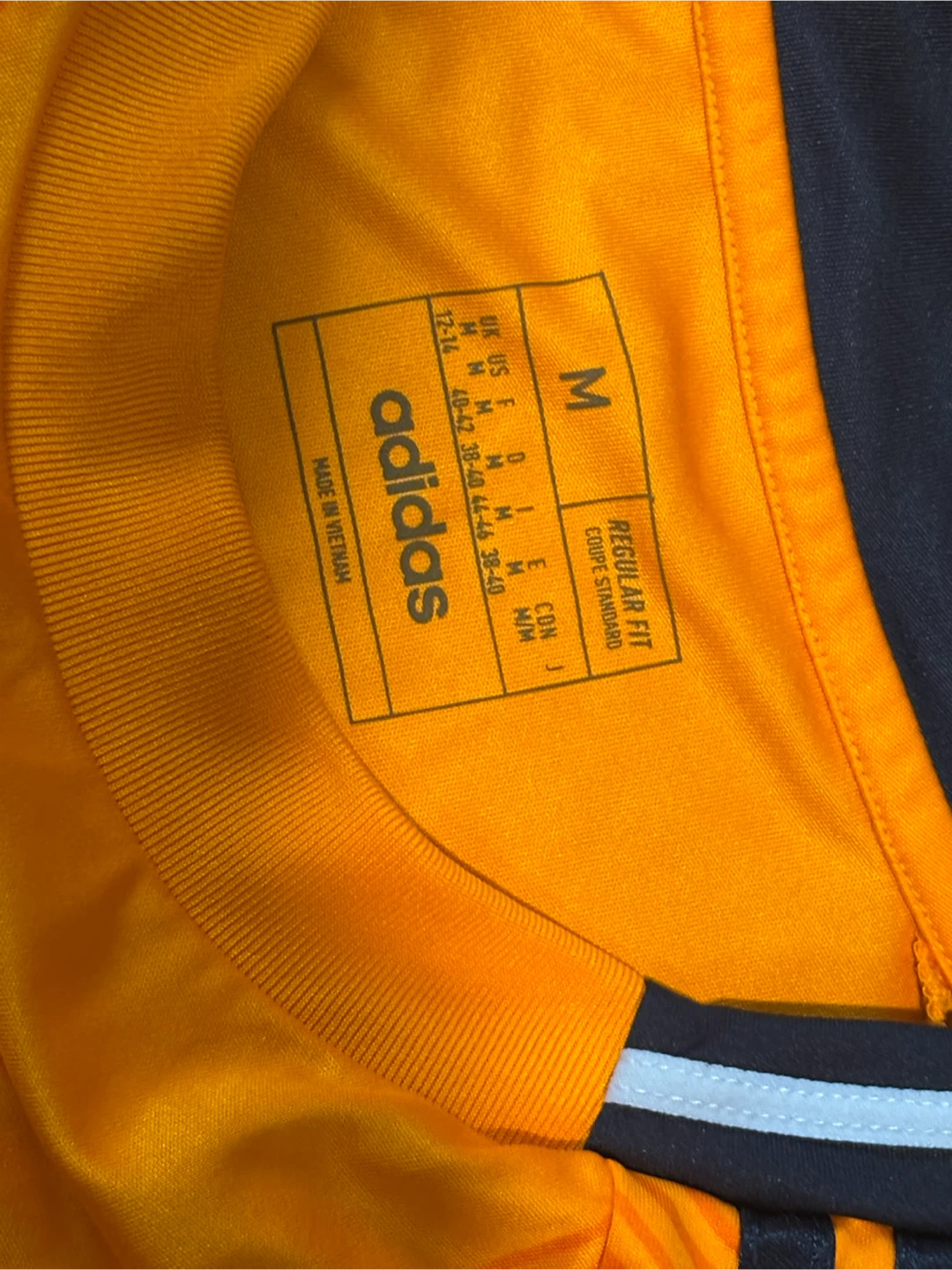 Real Madrid Adidas Jersey Orange - photo 2