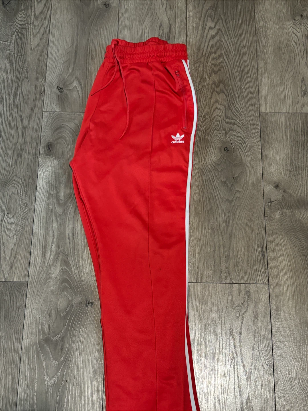 Adidas Originals Red Track Pants - photo 2