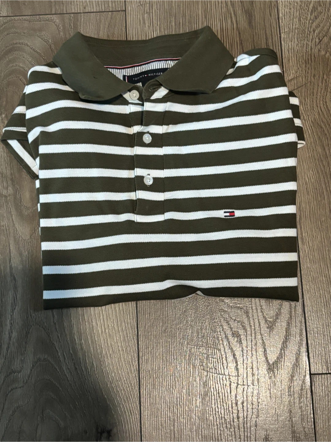 Tommy Hilfiger The 1985 Polo Shirt, Olive Green, Size M - photo 4