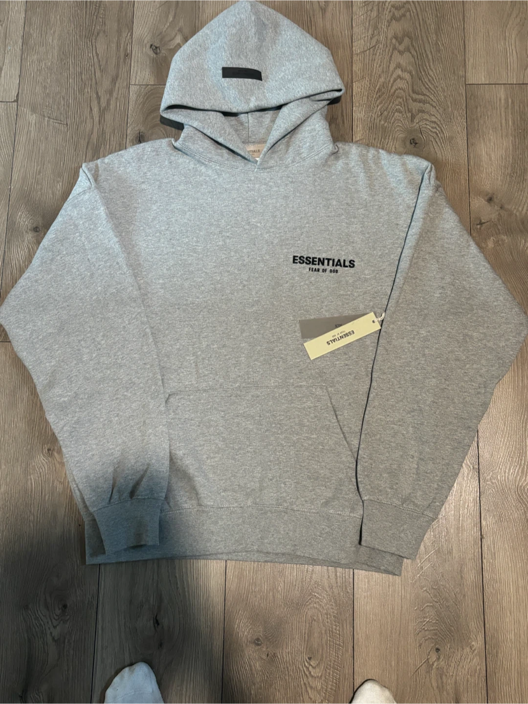 Fear of God Essentials Gray Hoodie