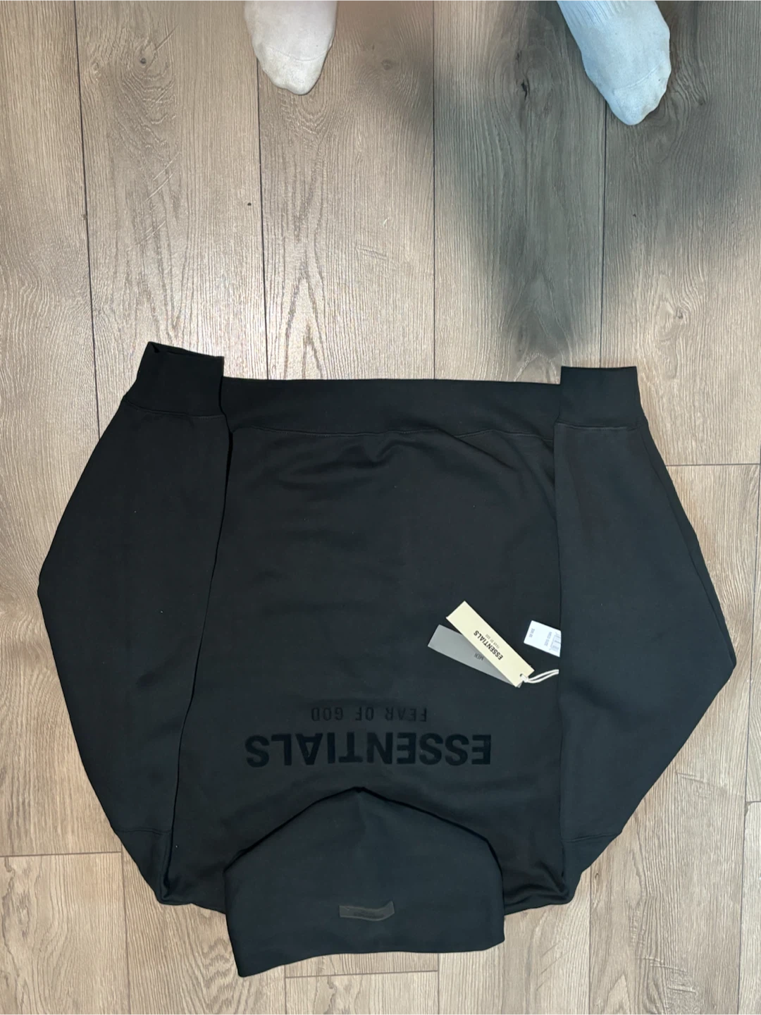 Essentials Fear of God Hoodie - Black - photo 2