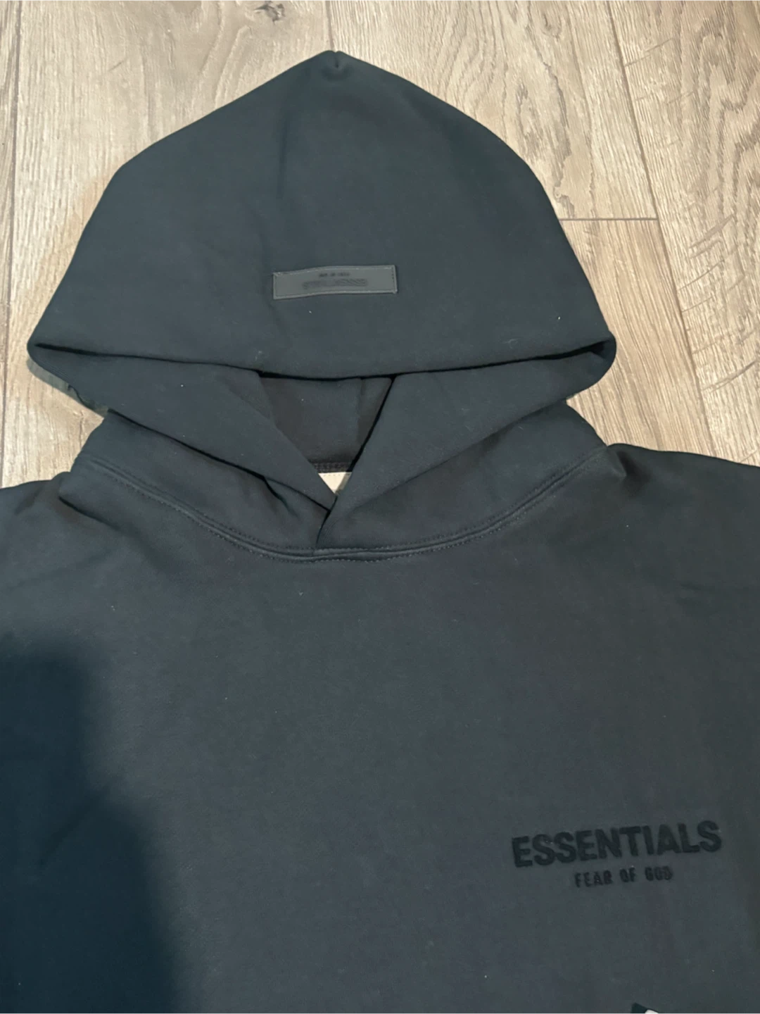 Essentials Fear of God Hoodie - Black - photo 4