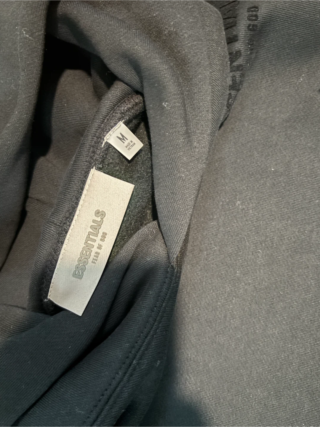Essentials Fear of God Hoodie - Black - photo 5