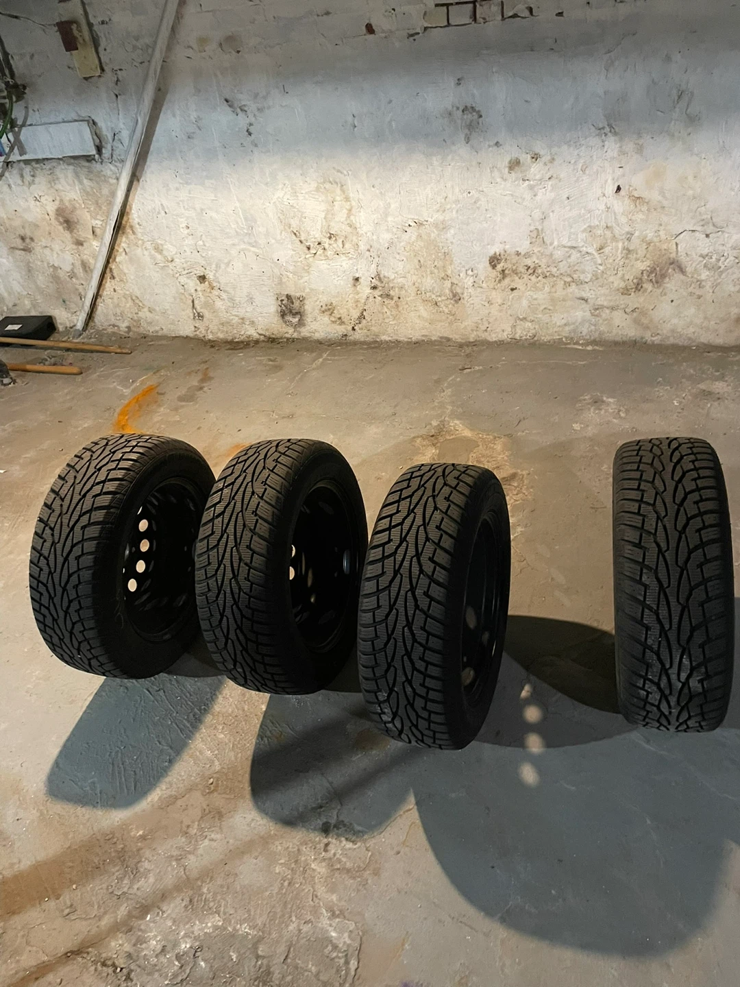 Set of 4 Winter Tires on Steel Wheels - photo 3