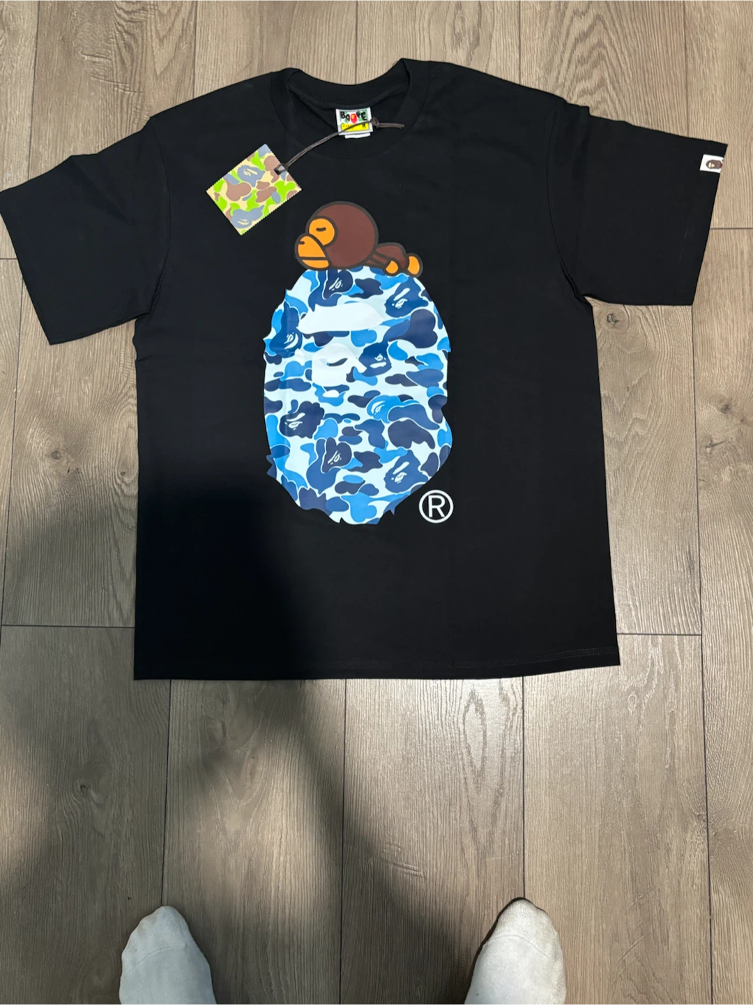 A Bathing Ape BAPE Graphic T-Shirt Black