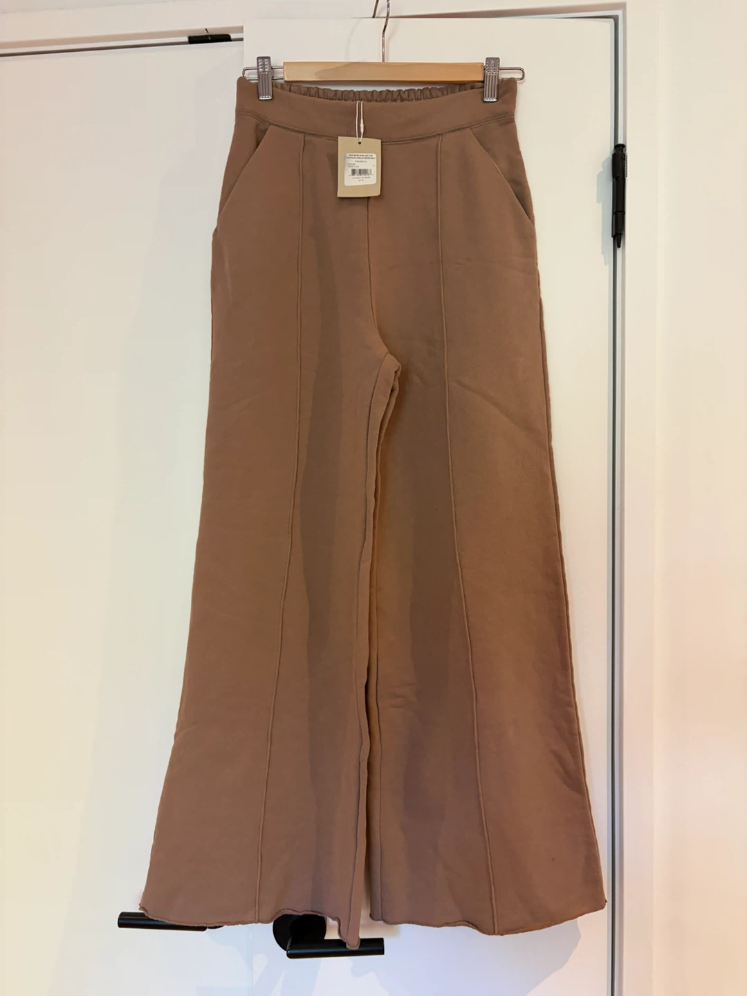 Tkees Raw Edge Wide Leg Pants