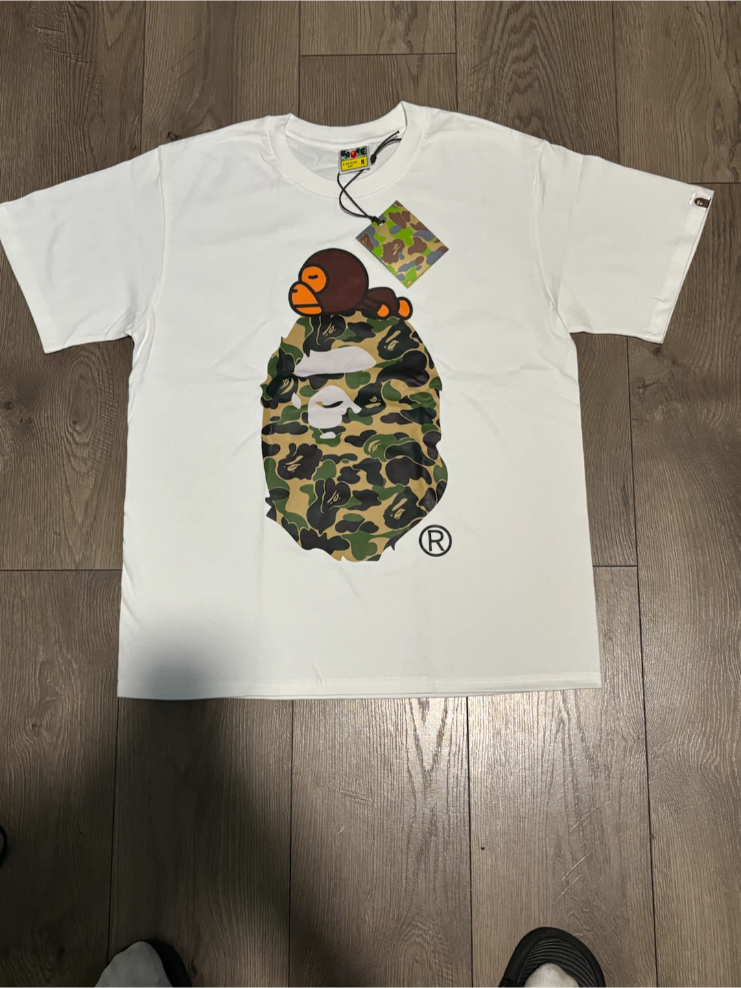 A Bathing Ape T-Shirt White Size M - photo 2
