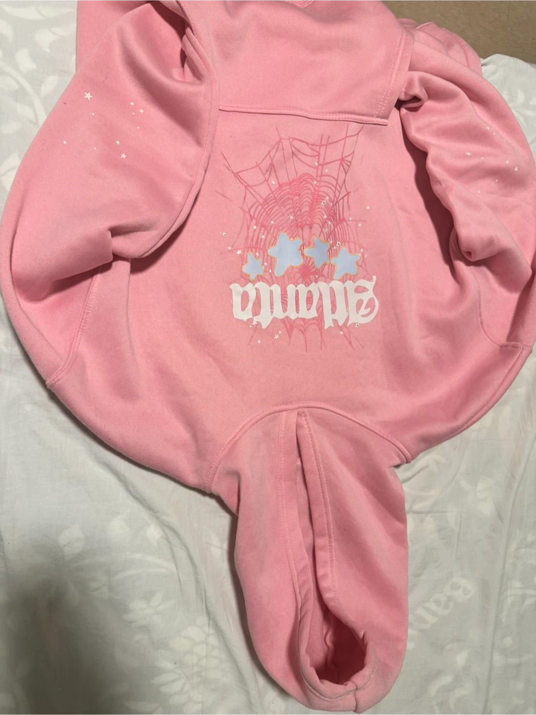 Pink Atlanta Graphic Hoodie