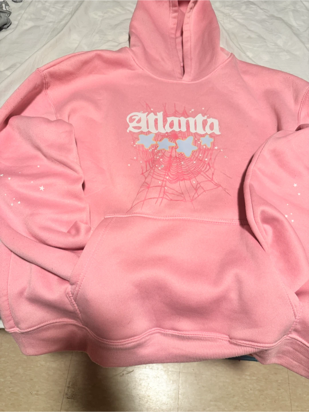 Pink Atlanta Graphic Hoodie - photo 3
