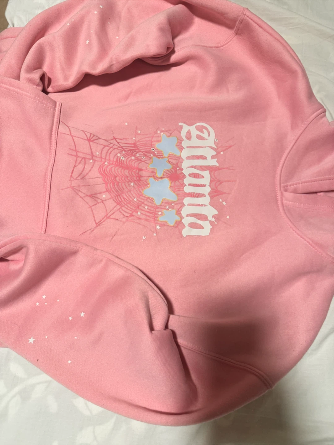 Pink Atlanta Graphic Hoodie - photo 4