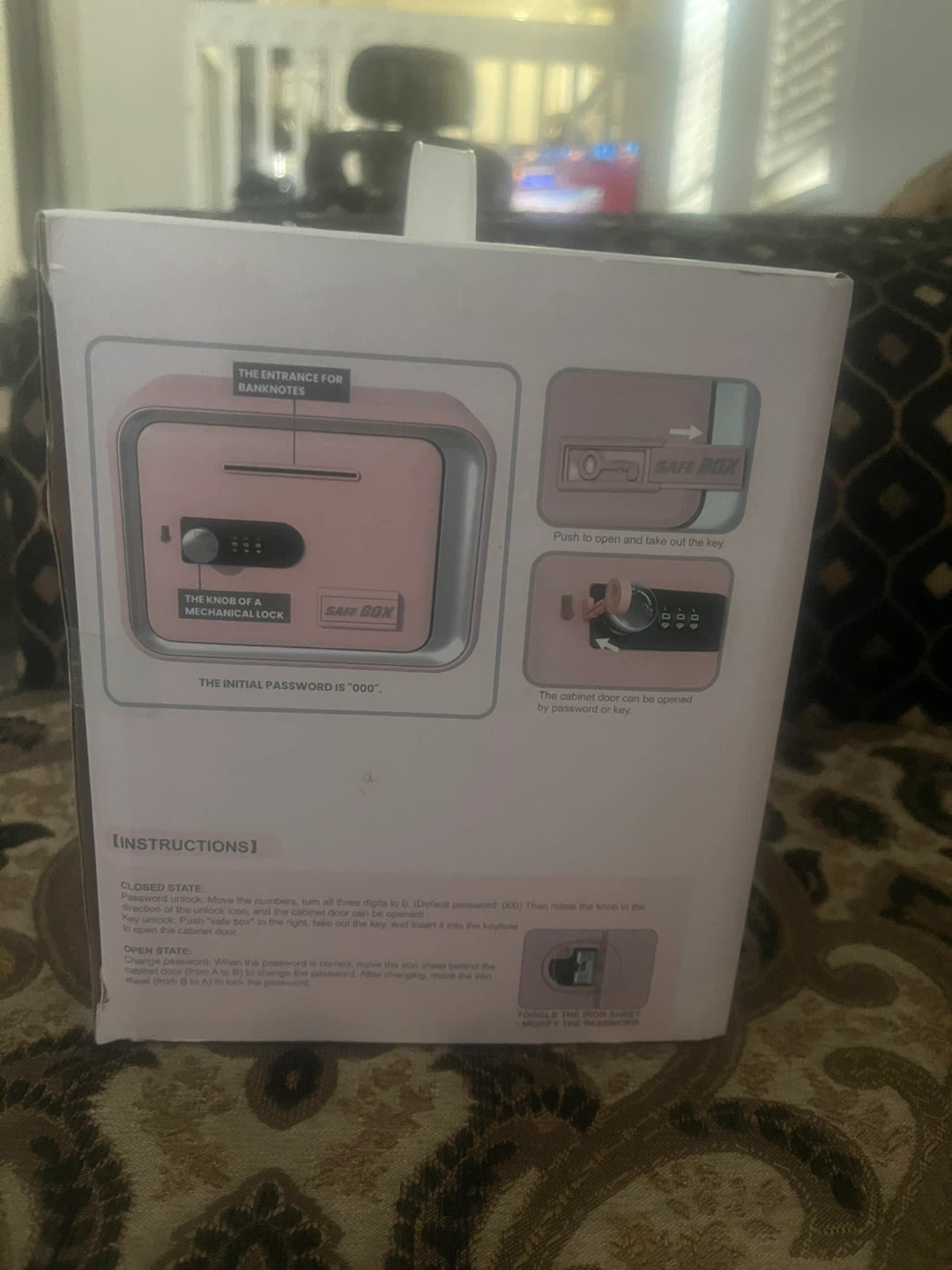Safe box piggy bank - photo 3