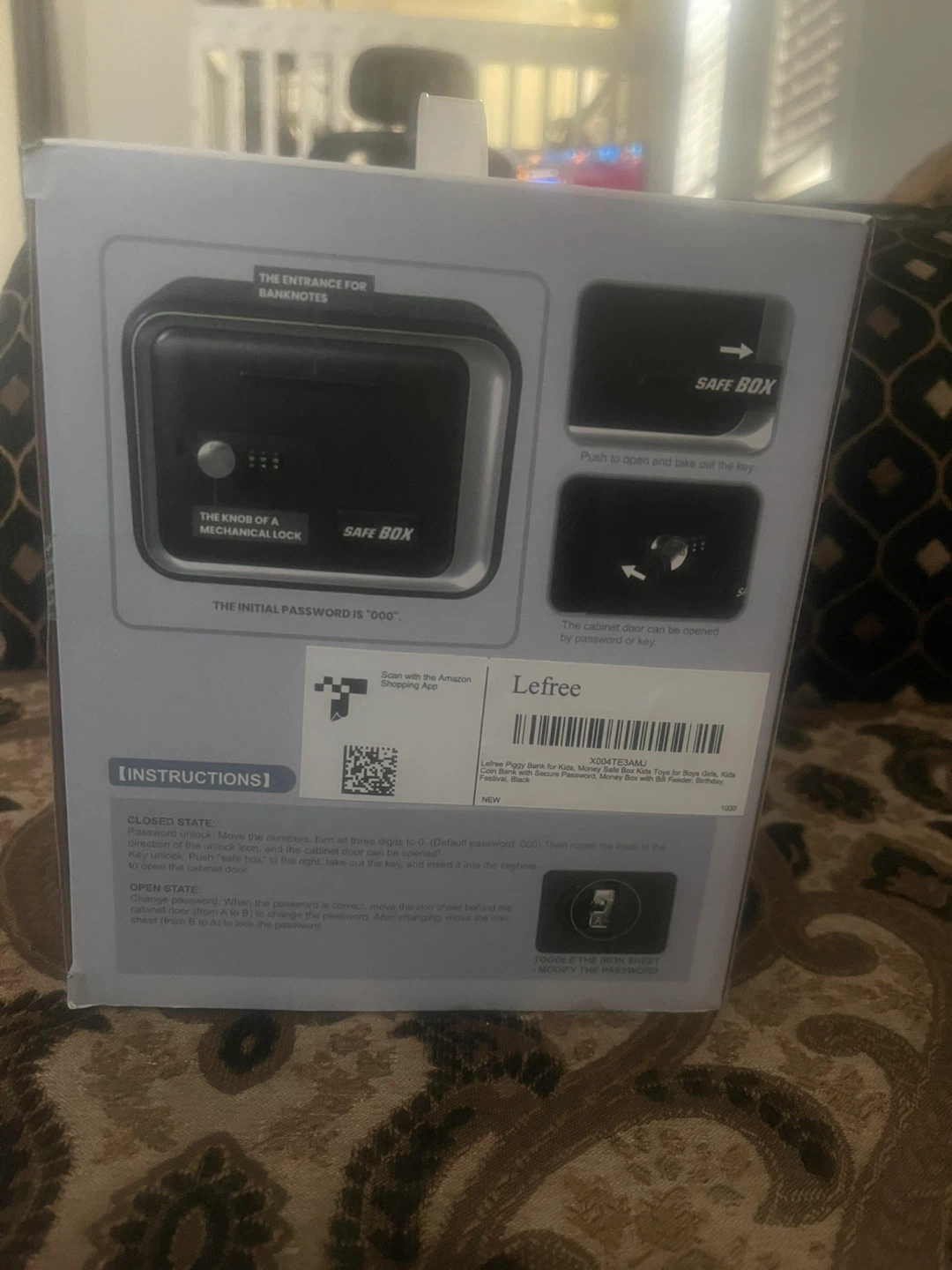Safe box piggy bank - photo 4