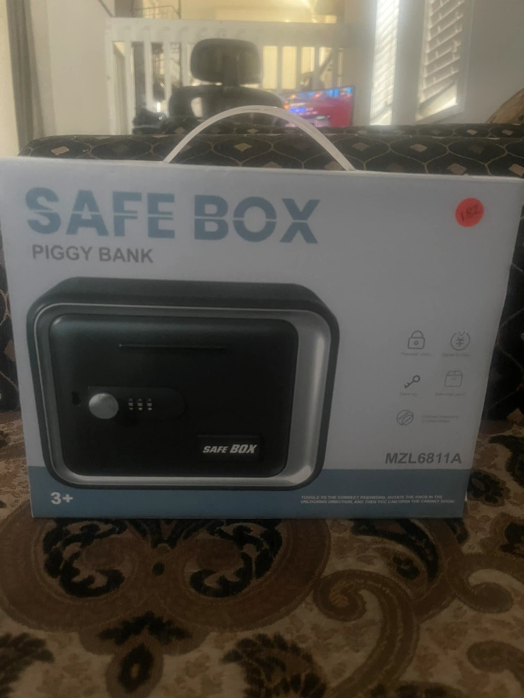 Safe box piggy bank